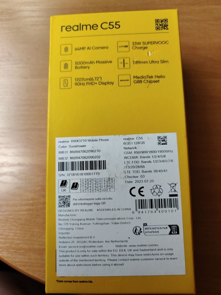 Realme C55 telefon