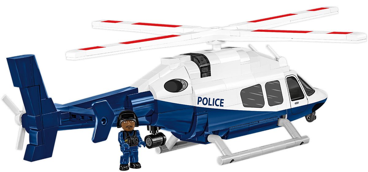 Klocki Cobi 26630 Helikopter Model Bell 429- Police Action Town 254 El