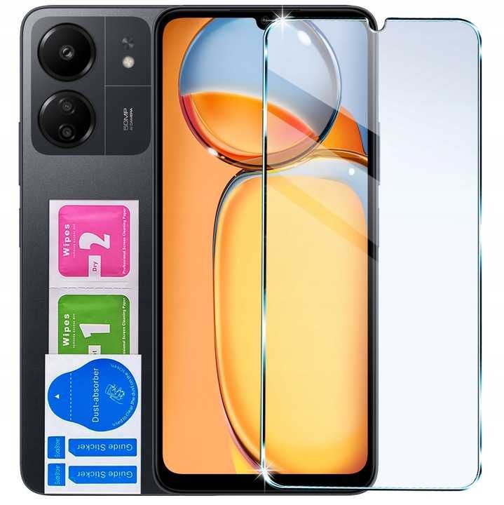 Etui Carbon do Xiaomi Redmi 13C 4G + Szkło Hartowane