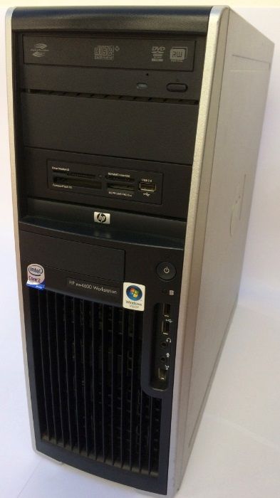 HP xw4600 Workstation (Core 2 Duo E8400 3.00GHz, 4GB RAM, 250GB HDD)