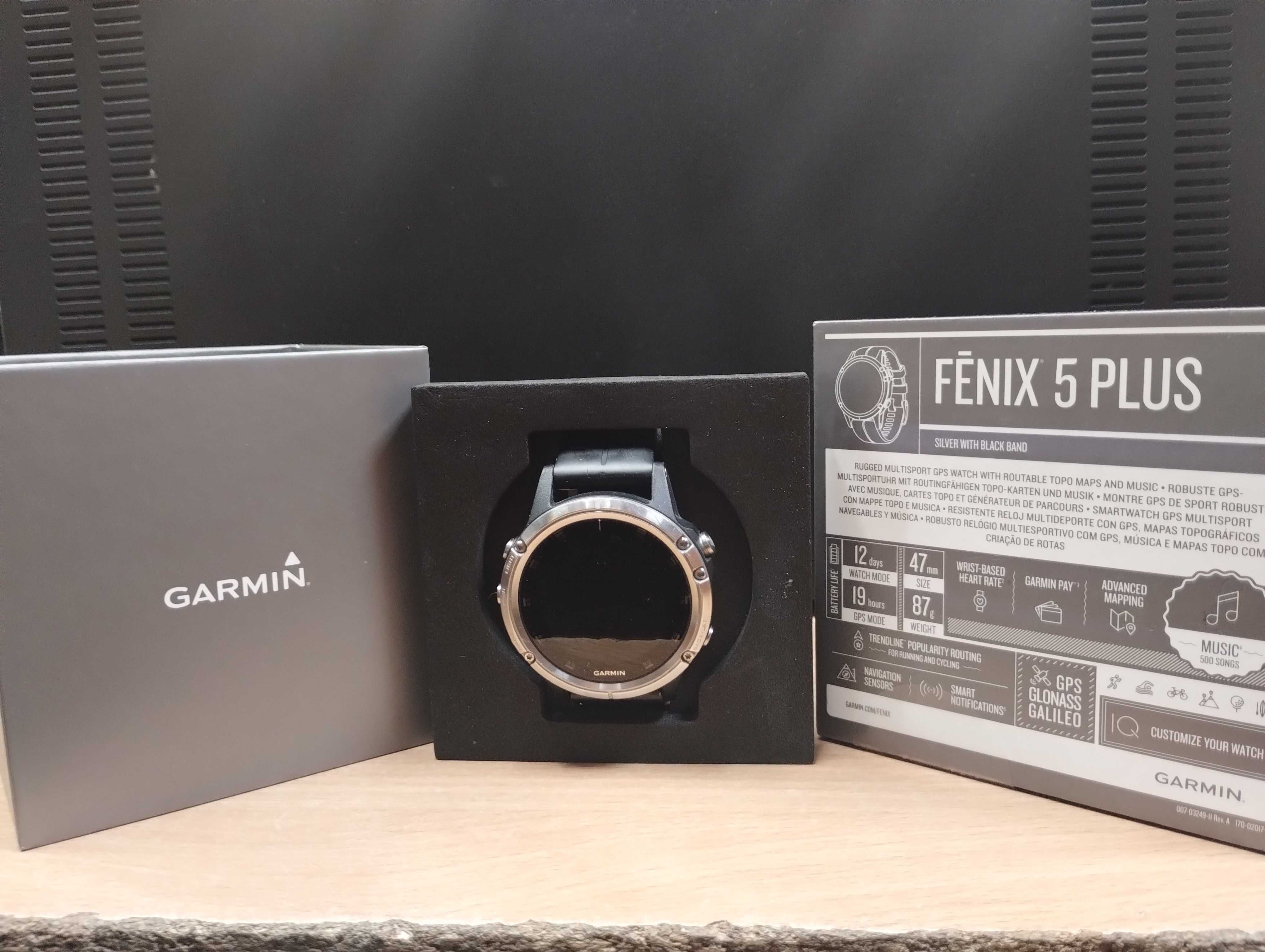 GARMIN FENIX 5 Plus Gwarancja -Komis MADEJ Dębica