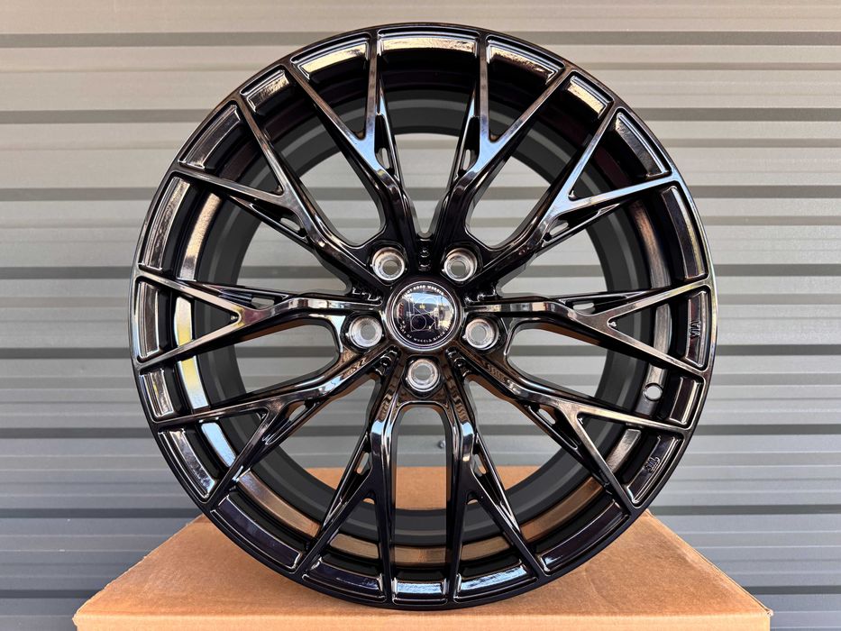 Нові Чорні титани R18 5x112 Mercedes BMW Audi VW SKoda Seat литі диски