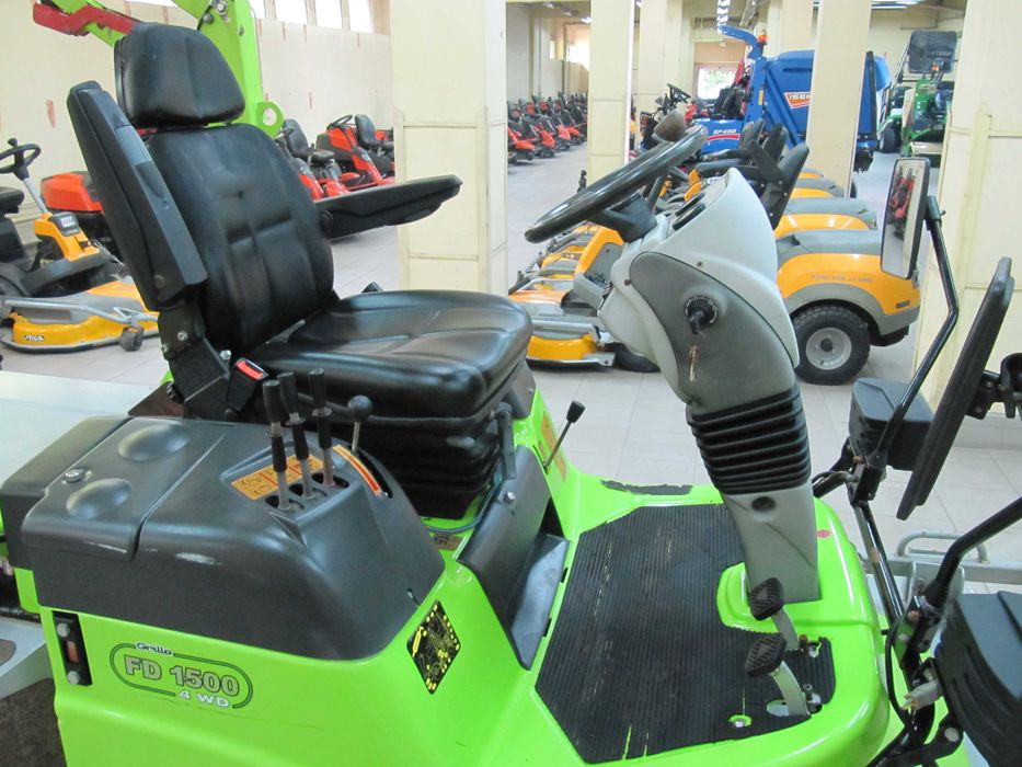 Traktorek Kosiarka Grillo FD 1500 4x4 Kubota Diesel Górny wysyp