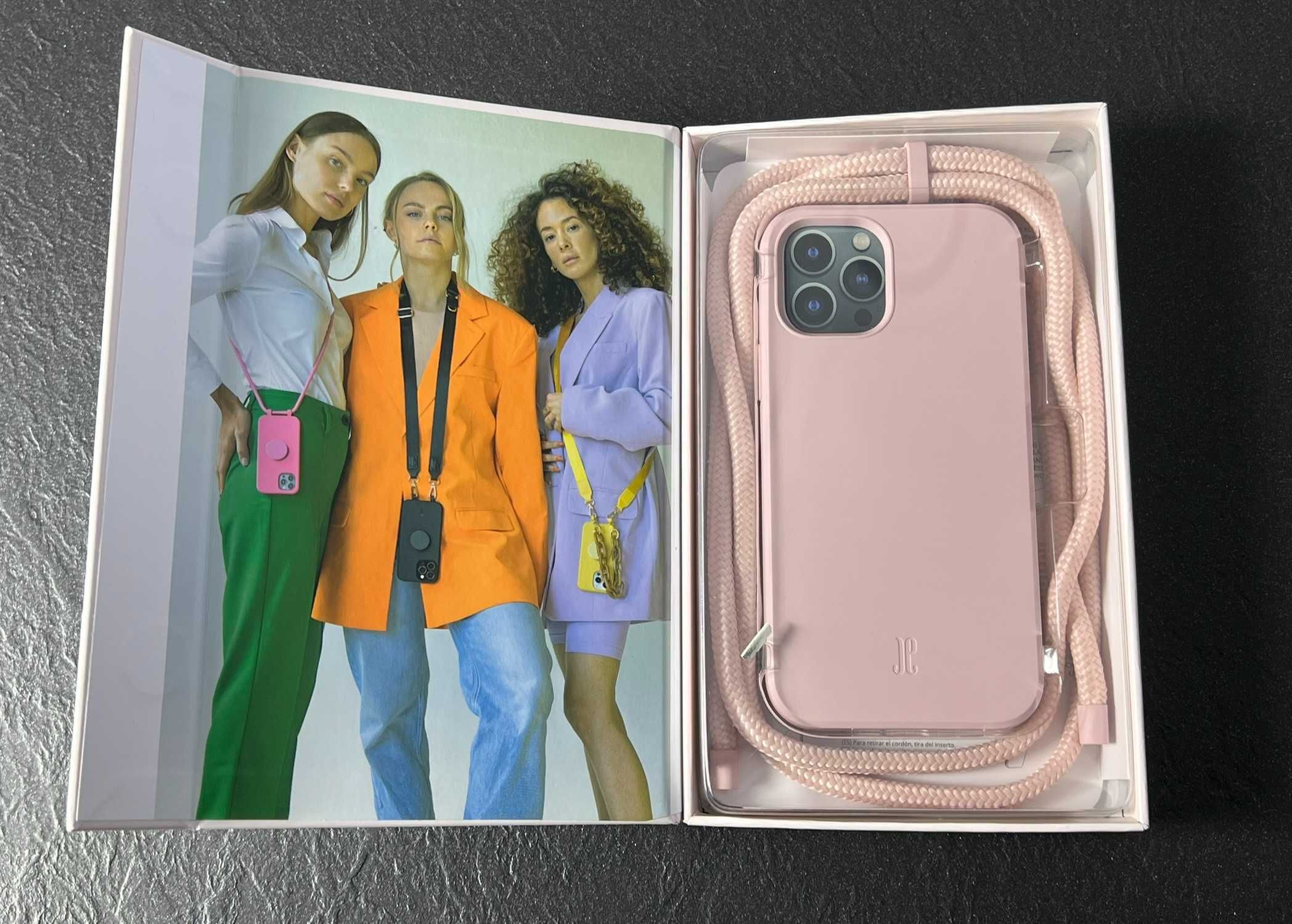 Plecki Just Elegance etui do Apple iPhone 12/12 Pro różowy