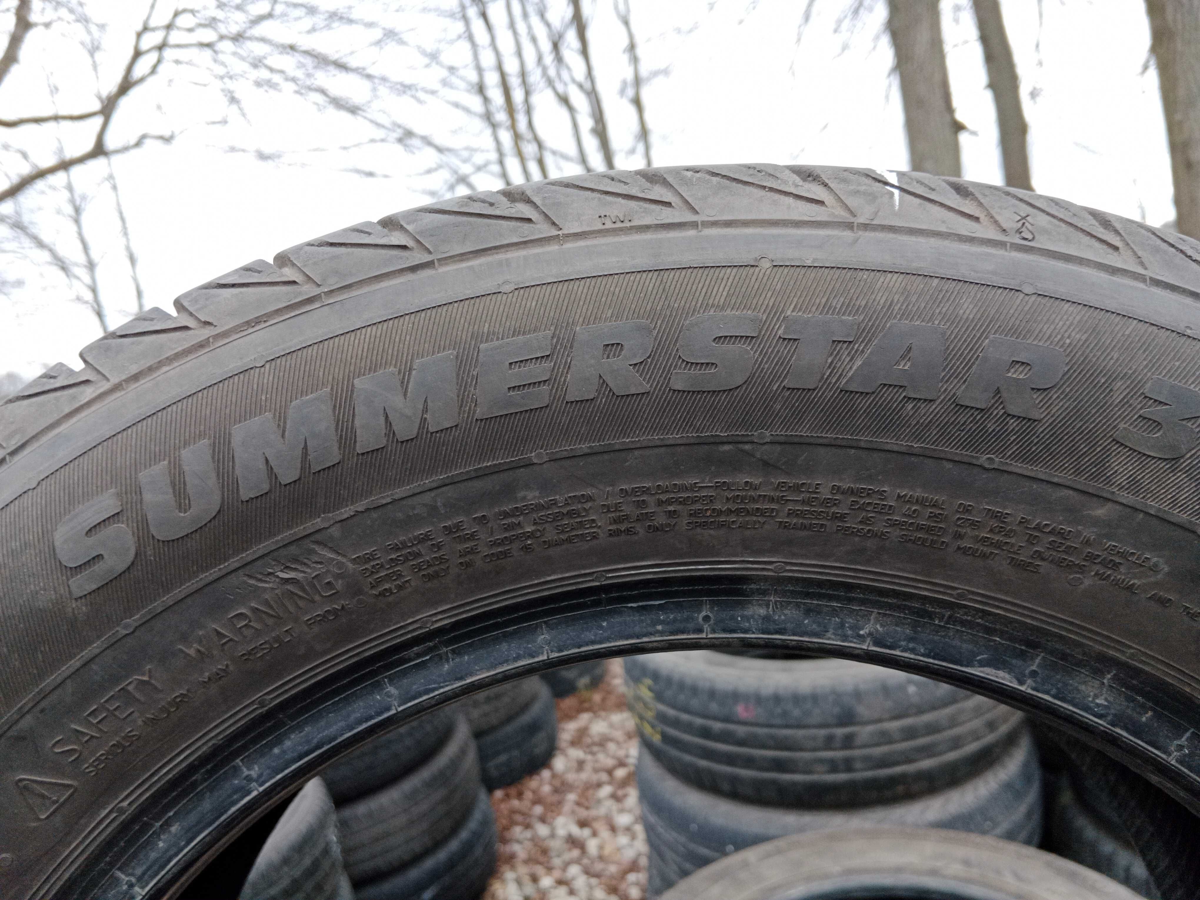 Opona używana letnia 195/65R15 Point S Summerstar 3+ 1szt.