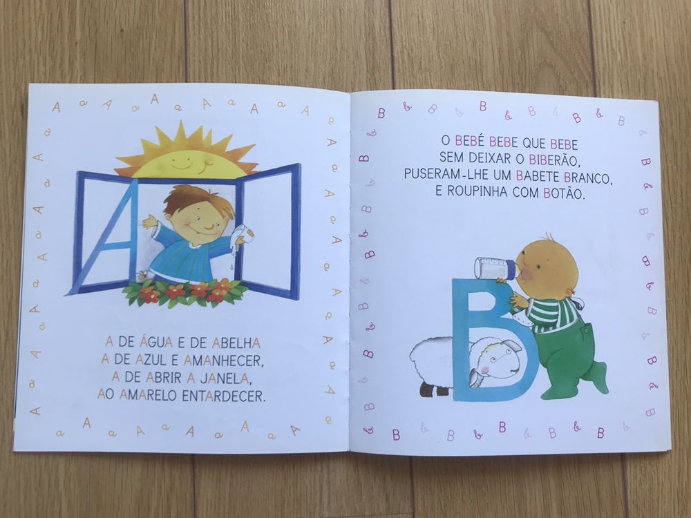 Livro infantil “As letras falam”
