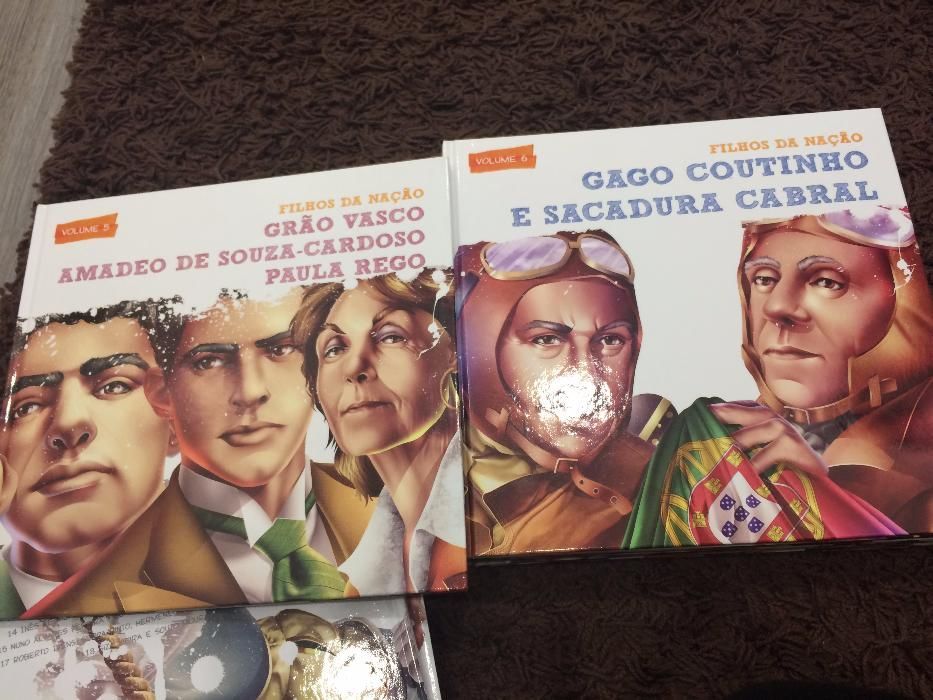 5 Livros da coleção "Filhos da Nação" - Crianças - Novos