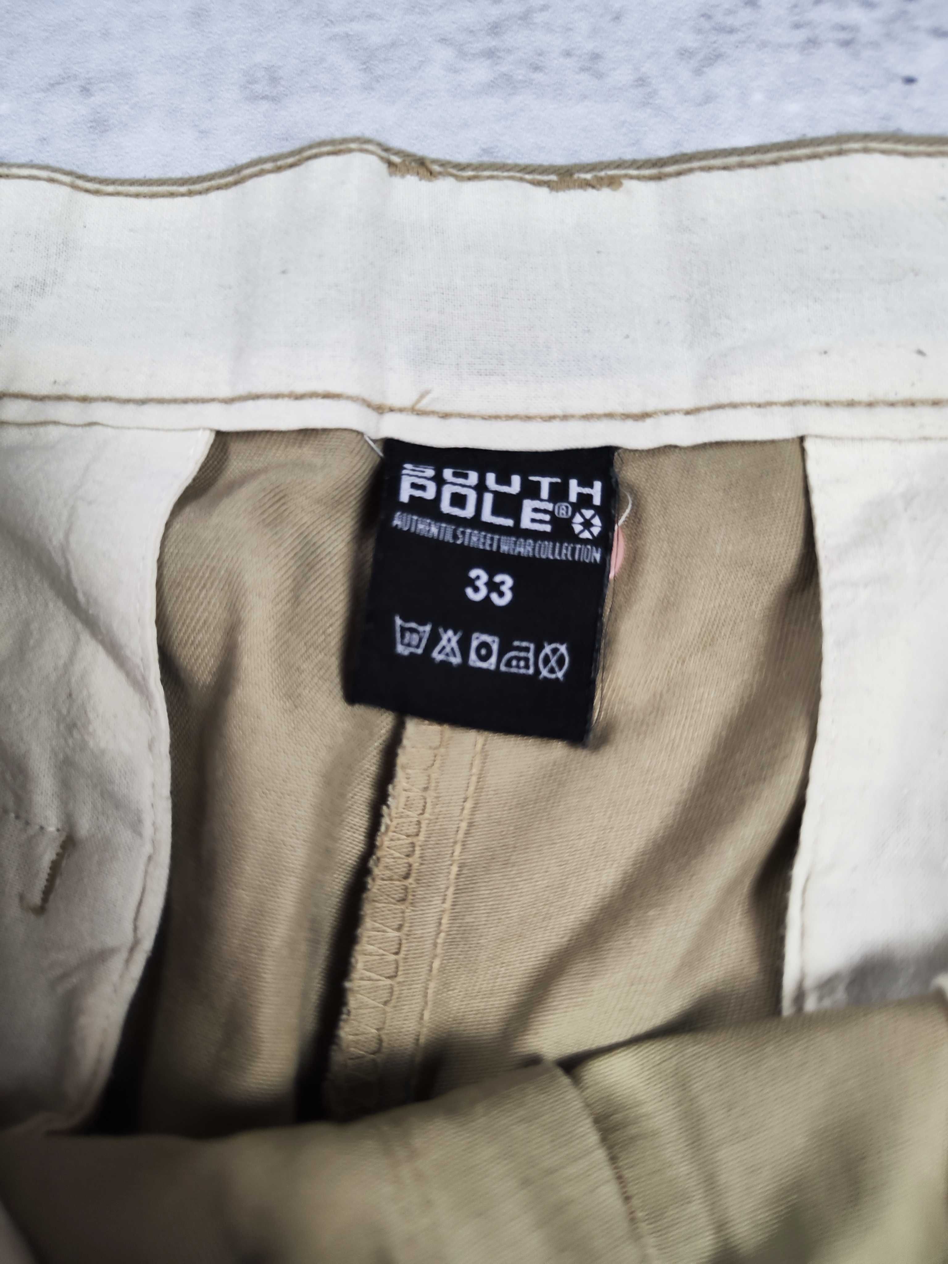 Vintage spodnie South Pole hip hop rap baggy cargo r. 33