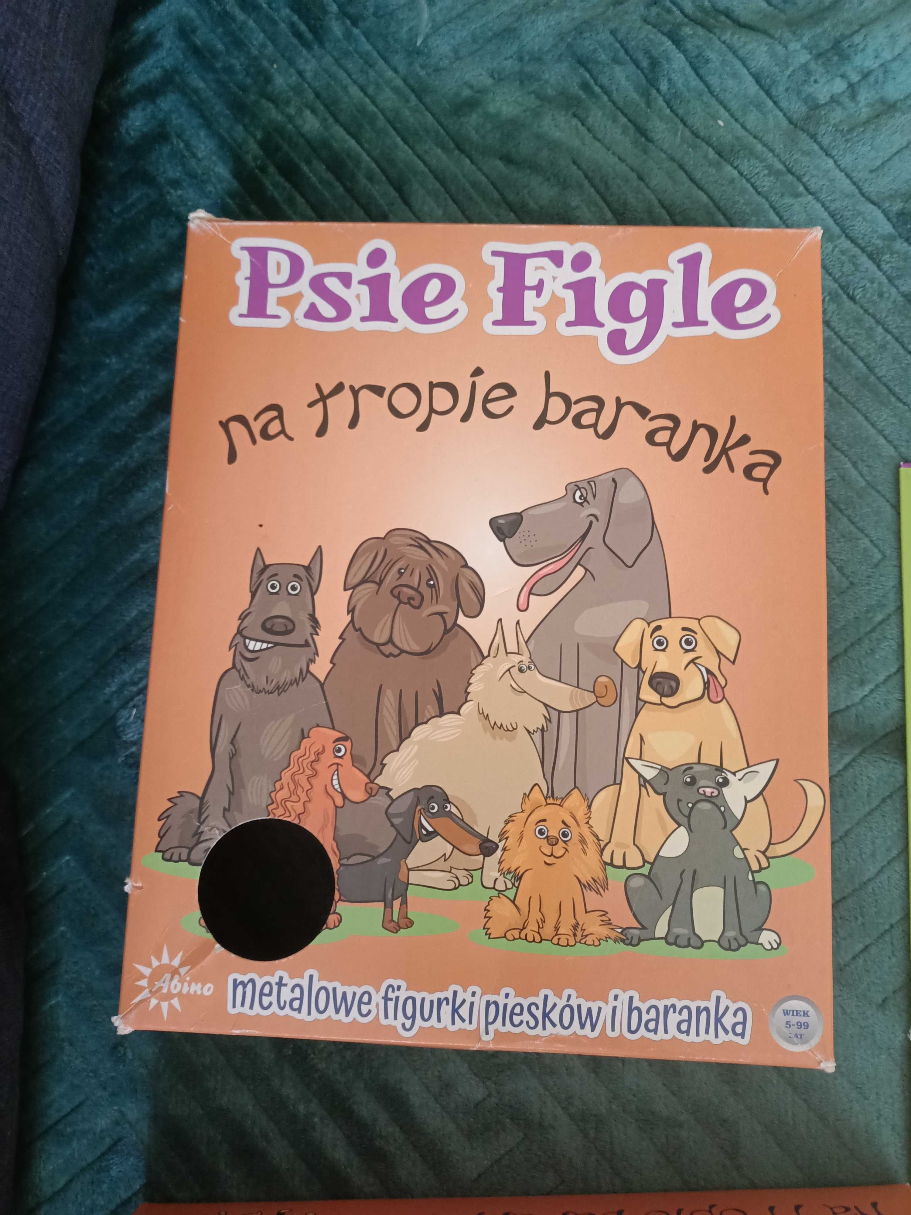 Gra planszowa - Psie figle na tropie baranka