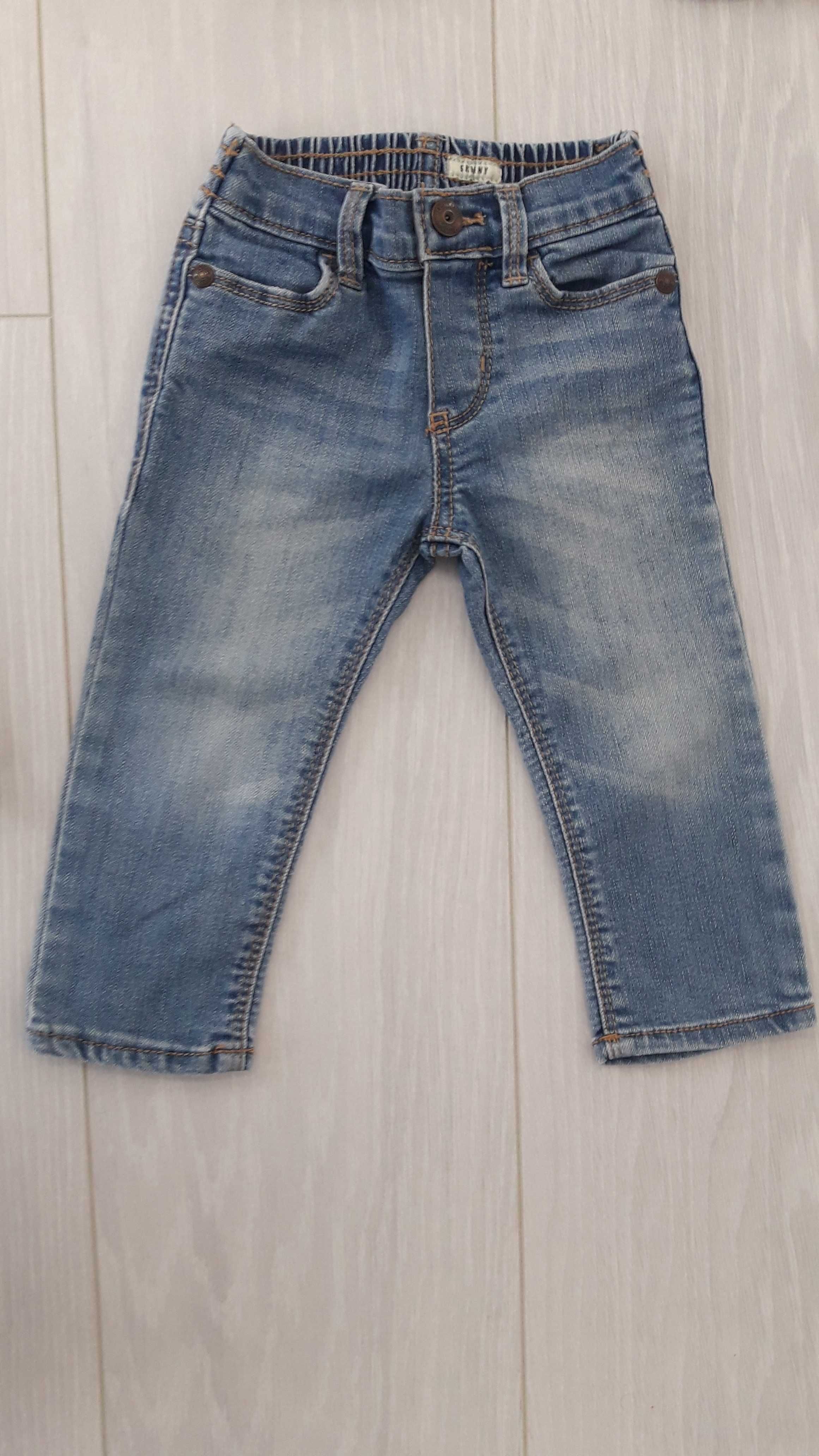 Джинсы, джинси, штани на девочку, мальчика 9 - 12 месяцев