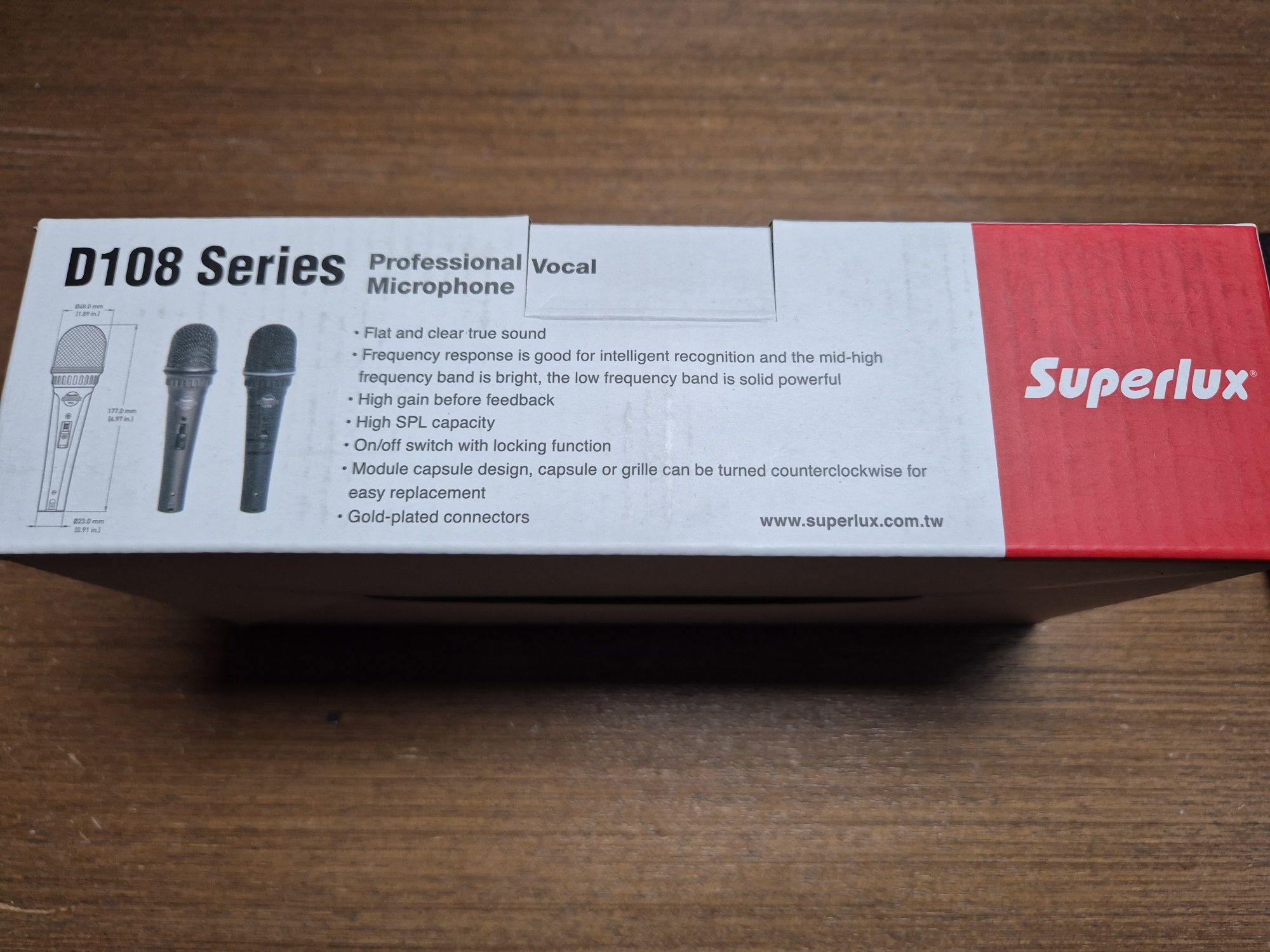 Mikrofon Superlux D108A