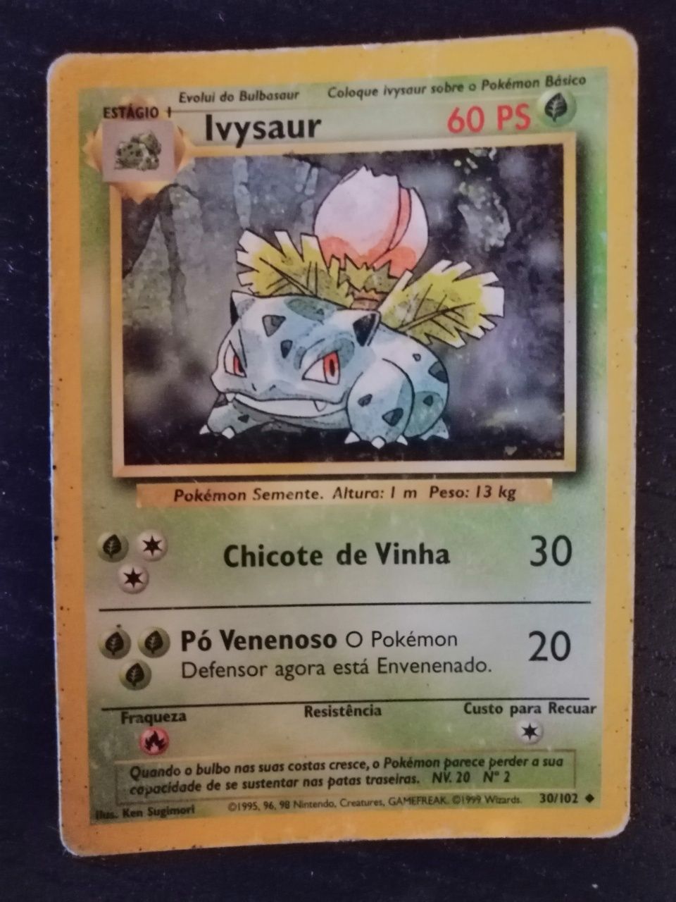 Ivysaur primeira edição