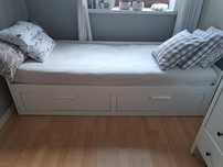 Brimnes/ łóżko /ikea