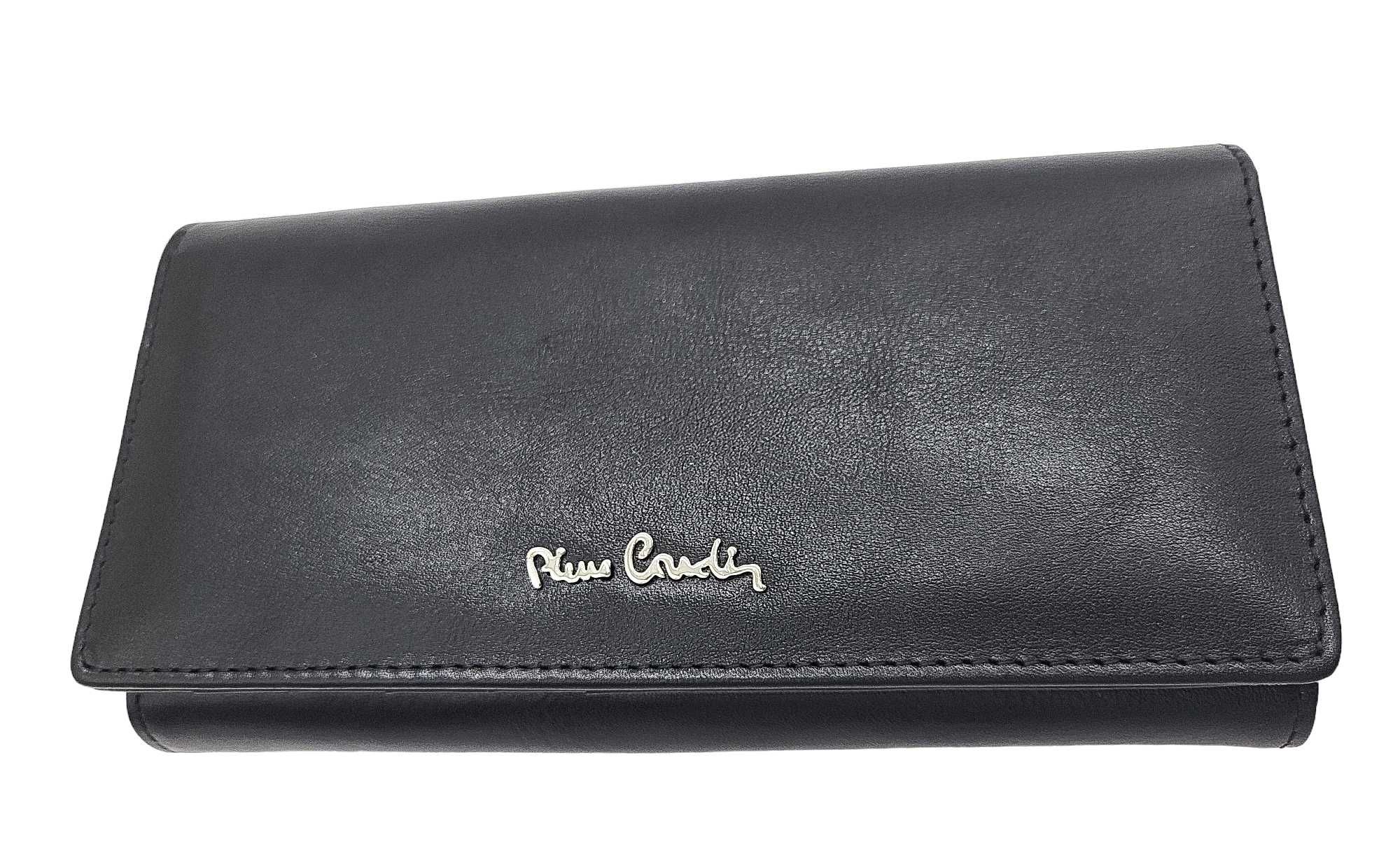 Duży portfel damski Pierre Cardin czarny