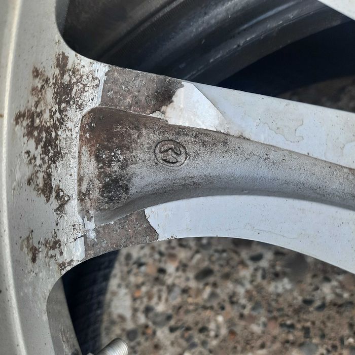 Диски титановые, литые R17 5x114,3 Mazda (Мазда) 4шт.