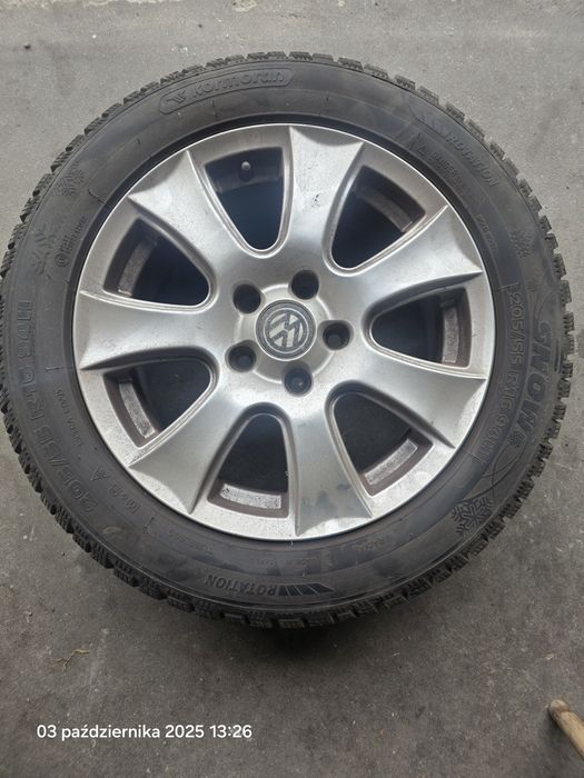 Felgi aluminiowe R16 z oponami zimowymi