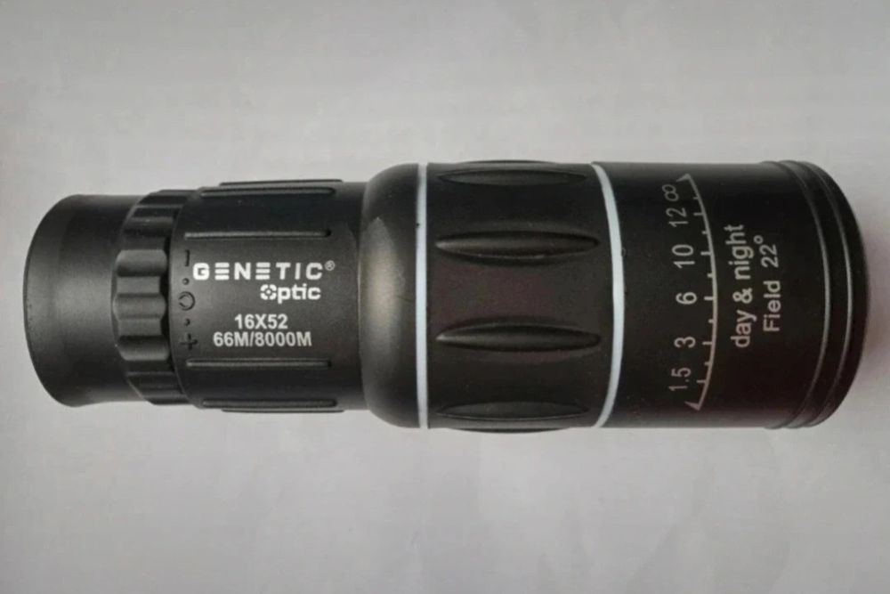 Monokular 16×52 lornetka wojskowa turystyczna luneta hd genetic monocu
