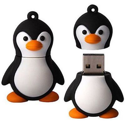 Pen drives 8GB originais, tema animais