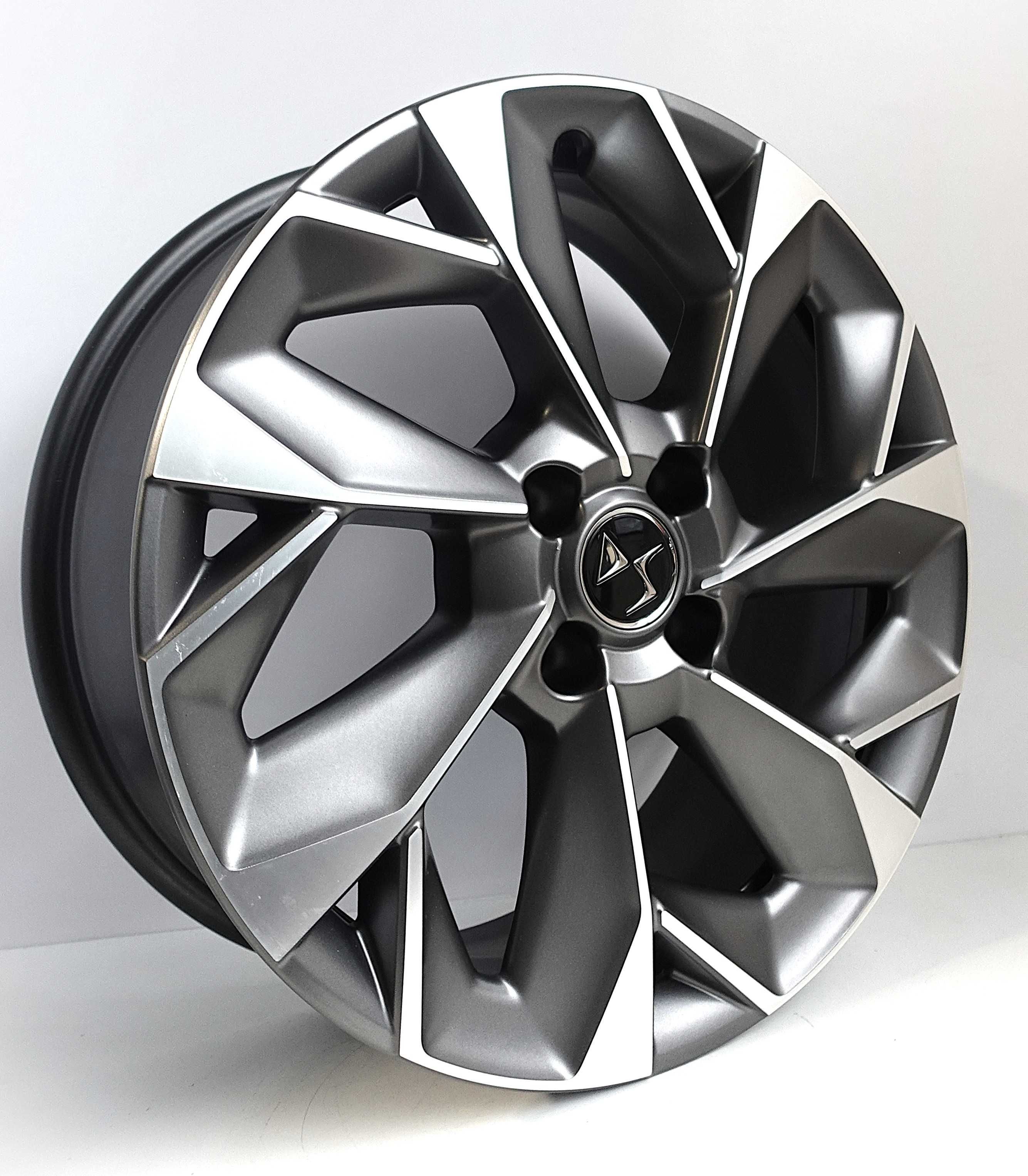 Felgi aluminiowe DS 3 18" 4x108 ORYGINALNE grafit mat