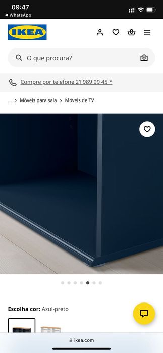 Móvel TV - Ikea SKRUVBY