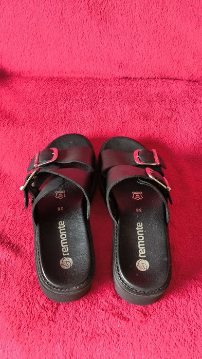 Шлепки, Remonte сланці натуральна шкіра 38 розмір