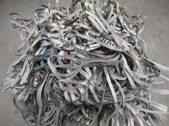 Farripa (Palha de Enchimento) de Papel de Jornal e Outros