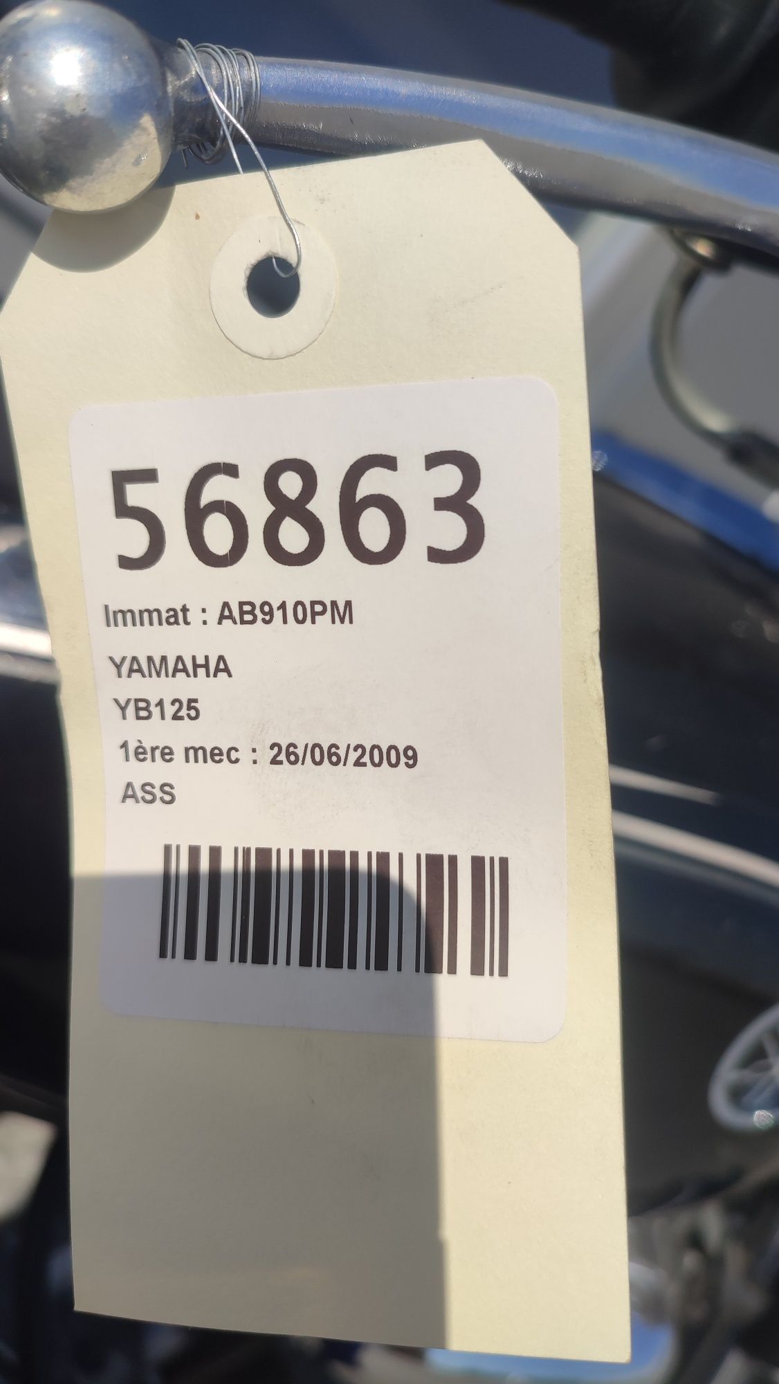 Yamaha ybr 125 custom kat b 2009 rok