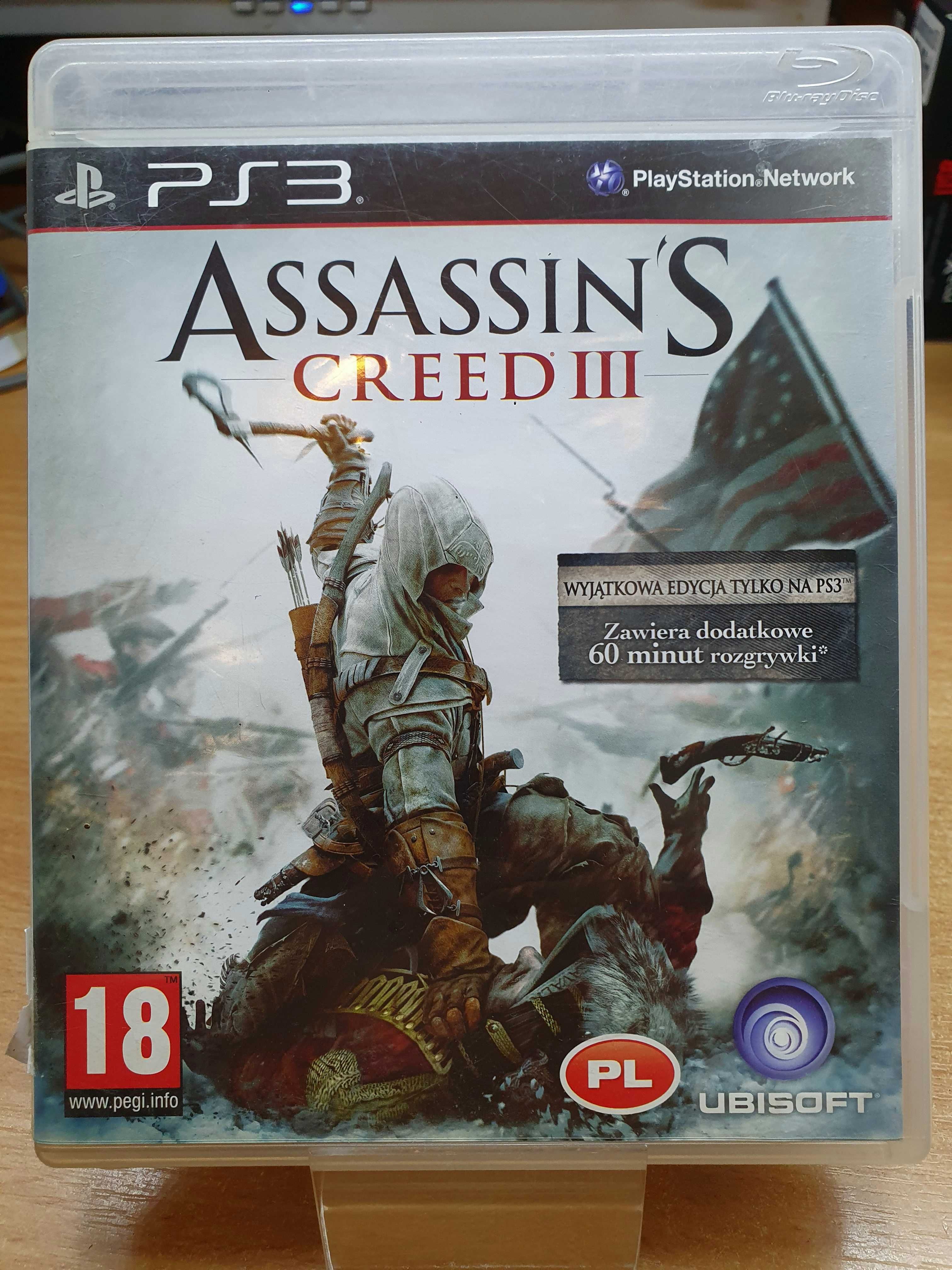 Gra Ps3 Assasins Creed III Lombard Madej Tarnów