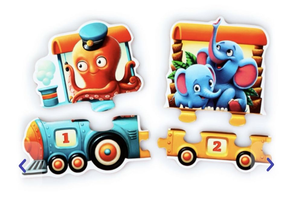 Puzzlika Train 3+