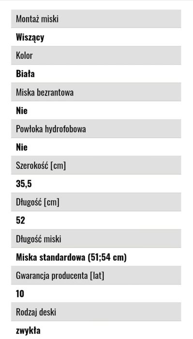 Miska podwieszana Cersanit WC z deską wolnoopadająca