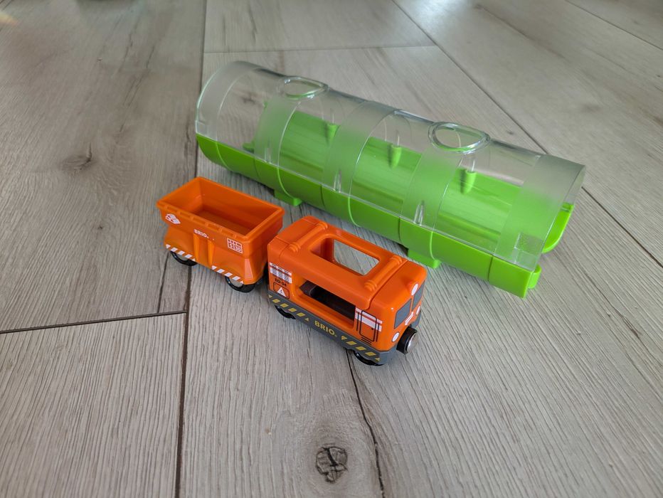 Brio tunel i pociąg towarowy - 33891