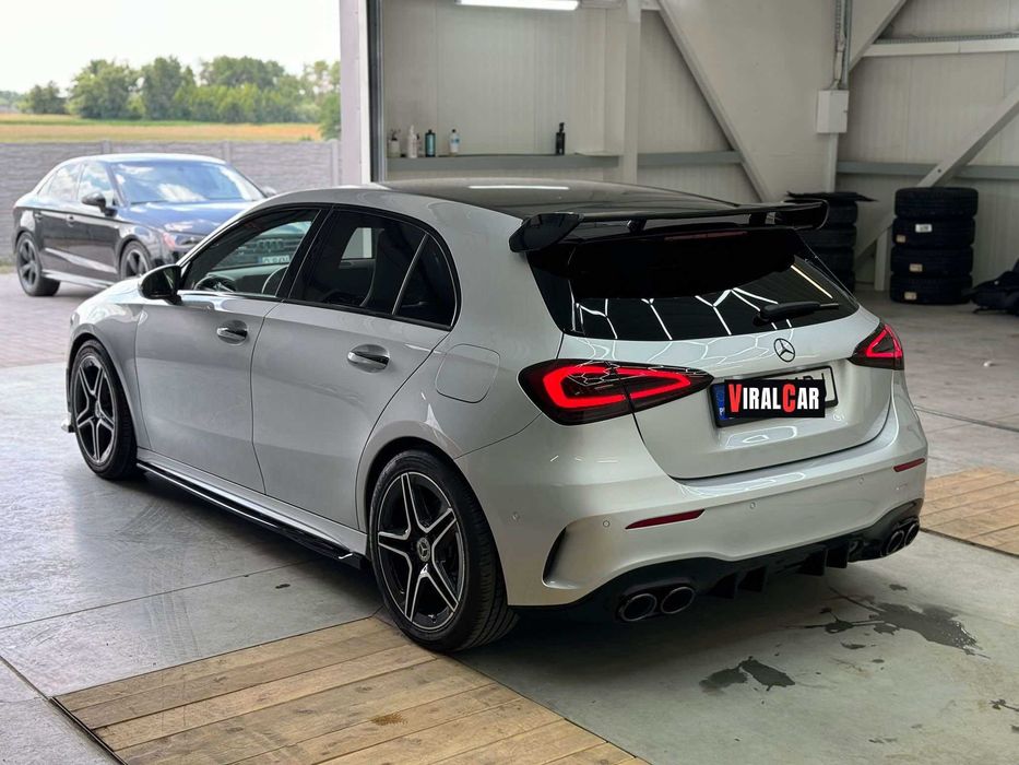 Spoiler lotka Mercedes W177 A35 A45 CZARNY POŁYSK / CARBON