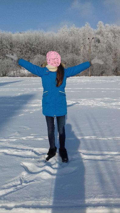 Термо-парка(пальто) дівч р140