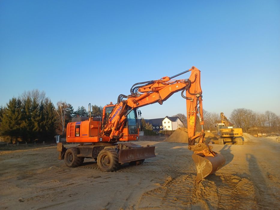 Koparka kołowa Komatsu PW 148-8