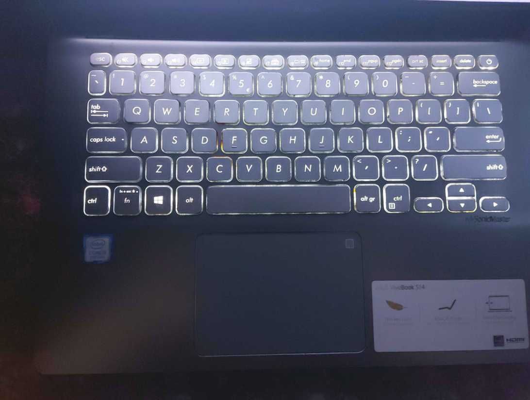 asus vivobook s14 237 gb intel core i3 8th zasilacz stan dobry
