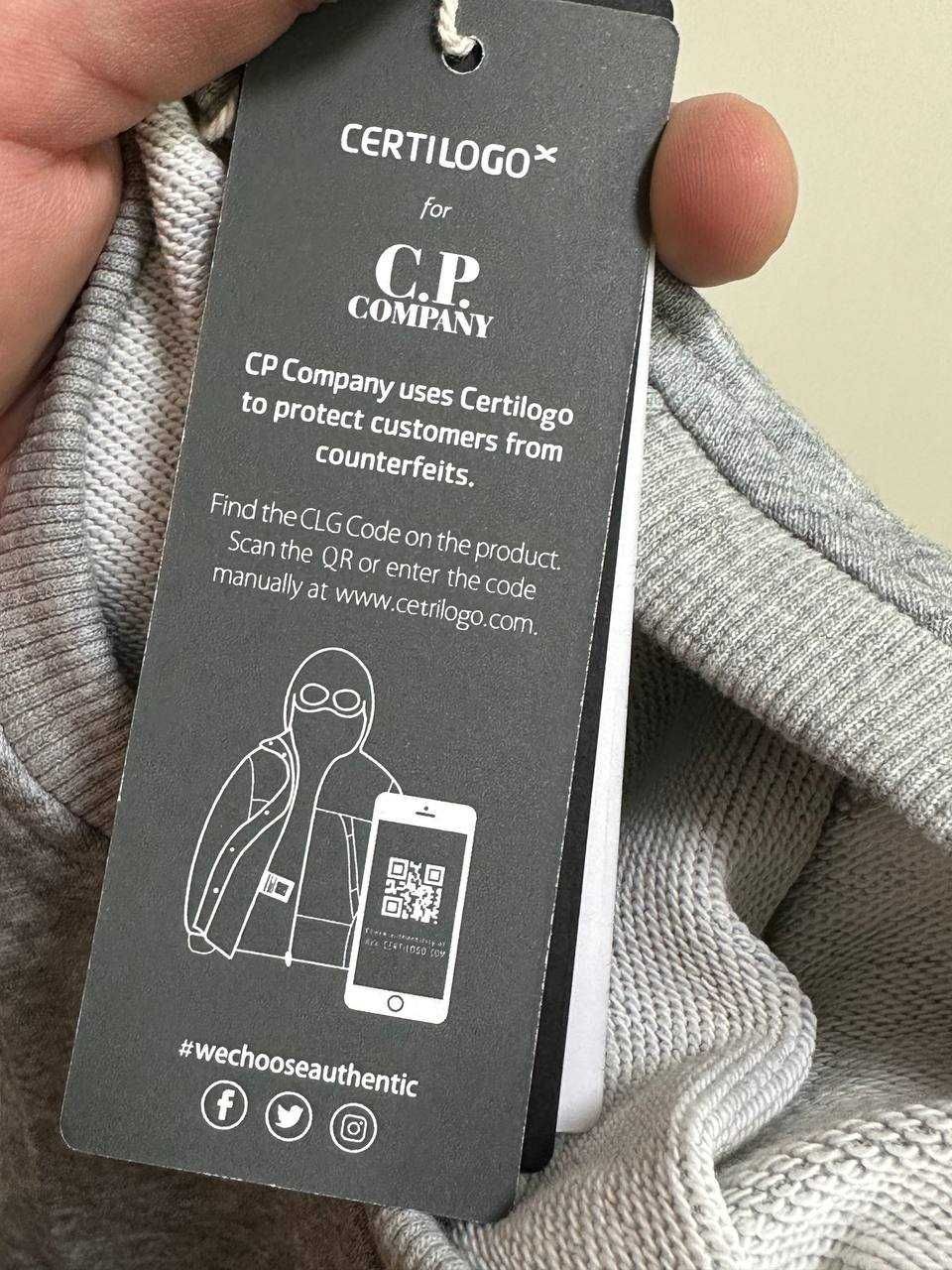 Кофта C.P. Company чоловіча светр свитер свитшот розмір L
