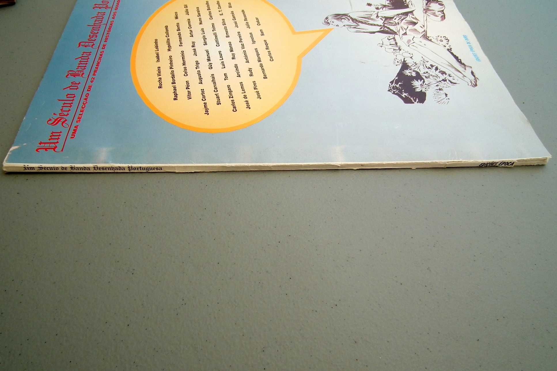 Álbum gigante "Um século de banda desenhada Portuguesa"