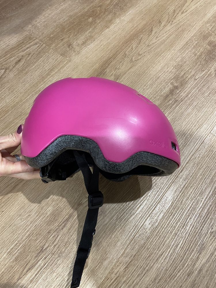 Patins em linha + capacete + proteções