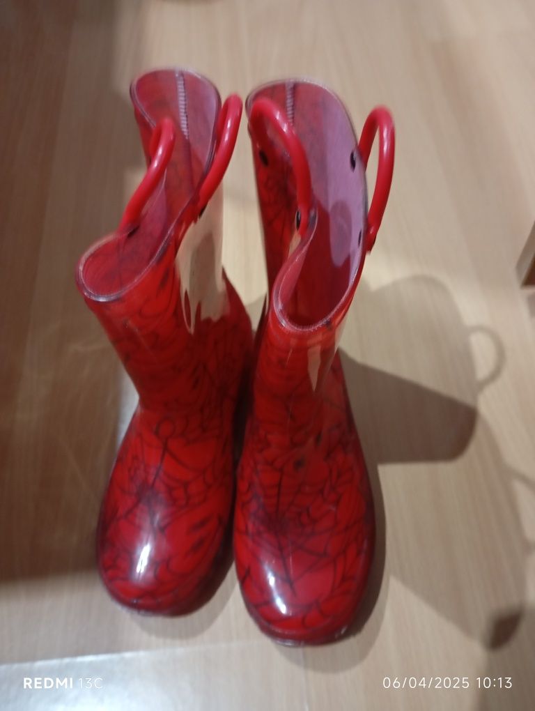 Botas homem aranha