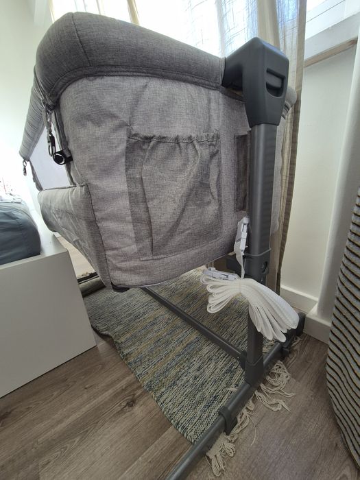 Berço Co-Sleeping KINDERKRAFT Nestee Up 2 (Cinzento)