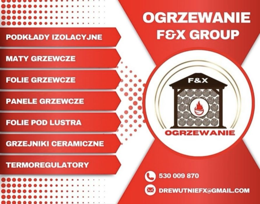Ogrzewanie na podczerwień-MONTAŻ–maty,folie,panele-wysyłka GRATIS