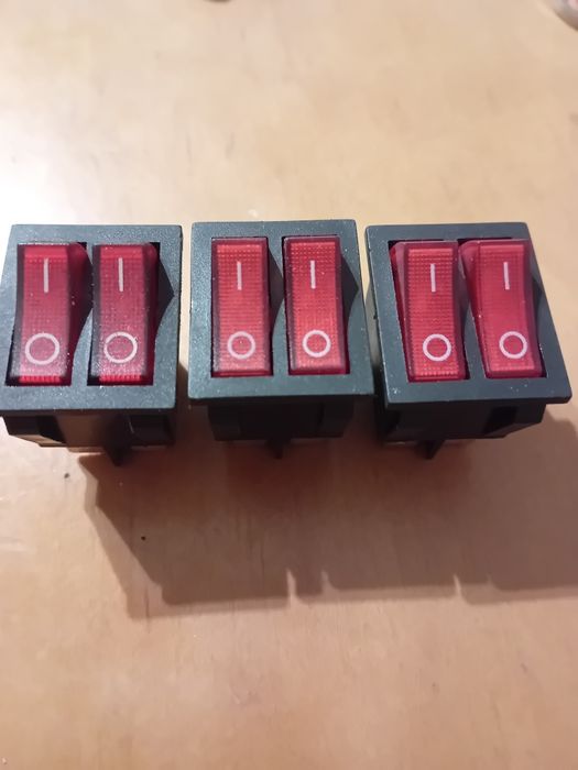 Przełącznik podwójny-3 sztuki