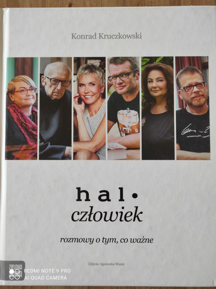 halo człowiek. rozmowy o tym co ważne. Konrad Kruczkowski.