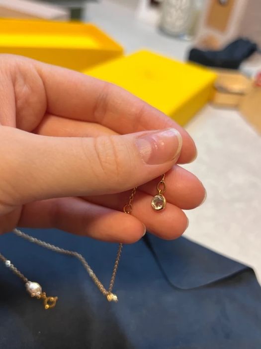 Набір Swarovski Ortyx Triangle cut, покриття рожевого золота