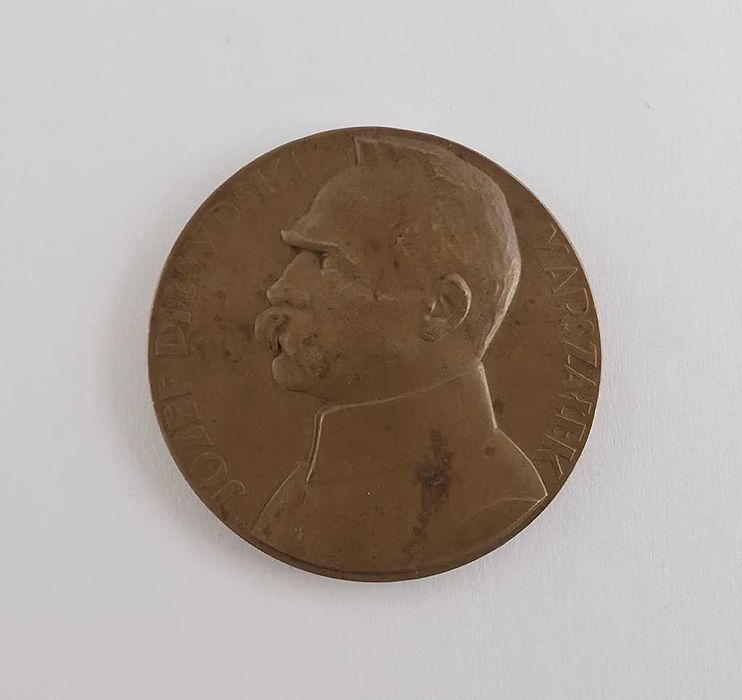 Medal z brązu - Rocznica Odrodzenia Polski Józef Piłsudski Marszałek