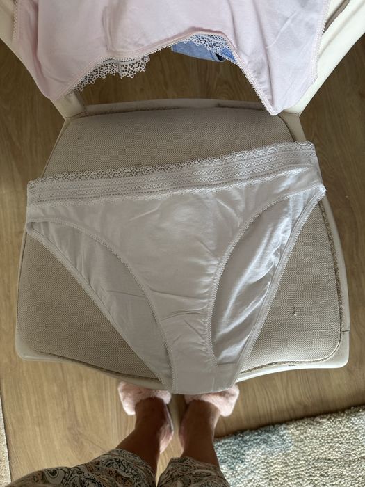 Majtki bawełniane, figi zestaw