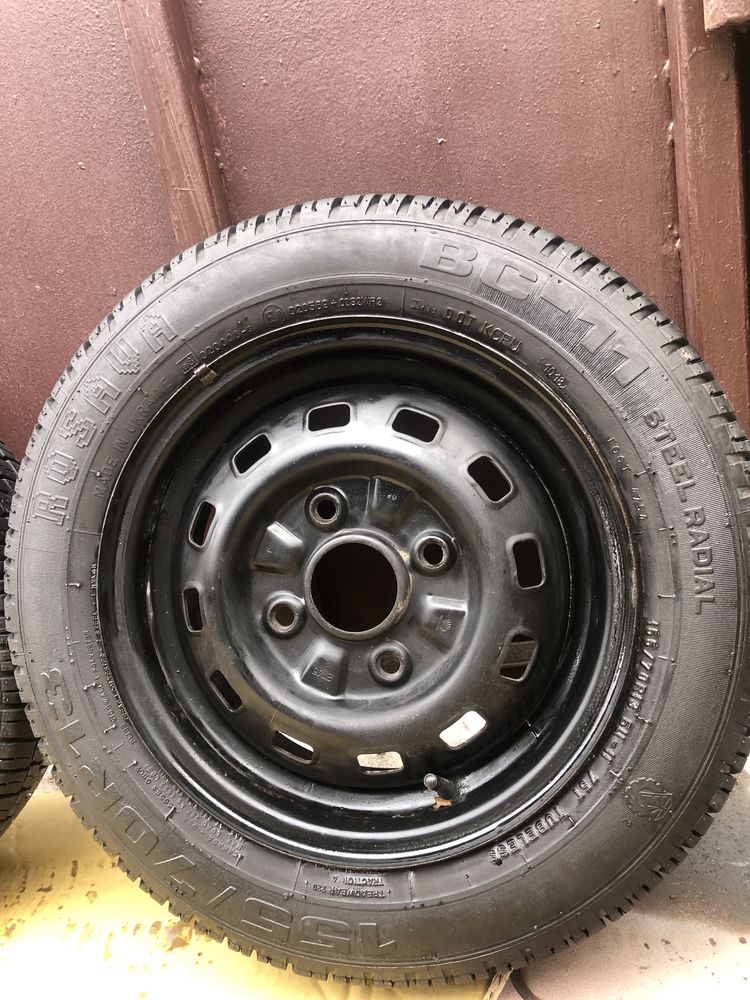 155/70 R13 Rosava ВС 11 + диски Daewoo Matiz