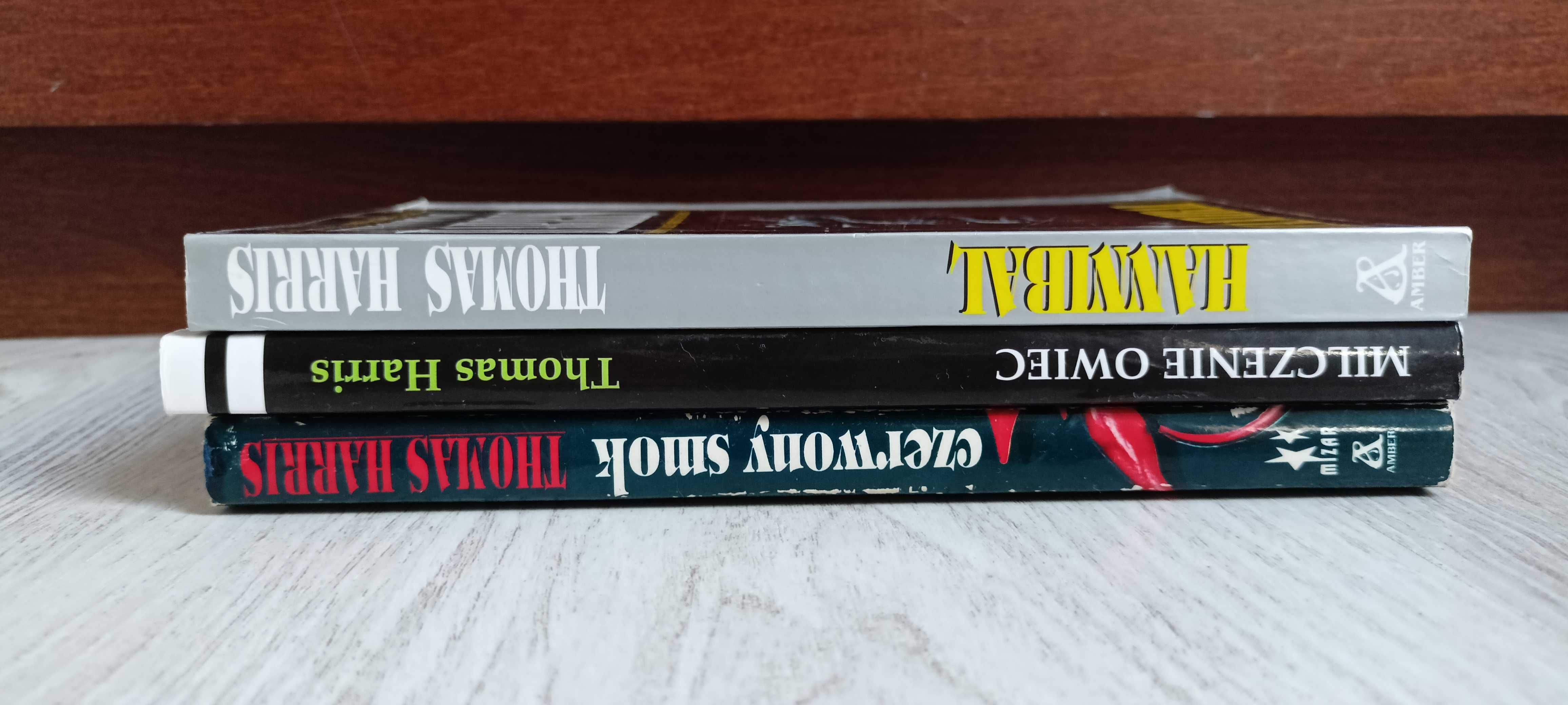 3x Thomas Harris Milczenie owiec TW + Hannibal + Czerwony smok
