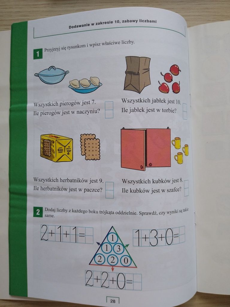 Podręcznik z ćwiczeniami Matematyka Witaj szkoło klasa 1 cz. 3