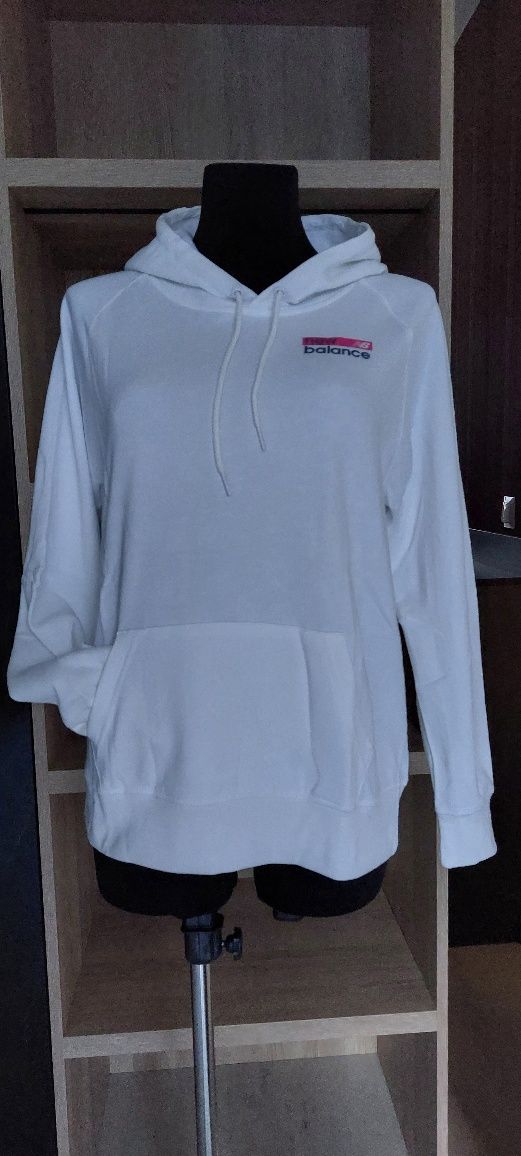 New Balance Klasyczna damska bluza z kapturem Rozm. L